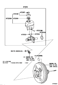 4720160A22-CYLINDER SUB-ASSY, BRAKE MASTER