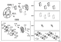 0446535330-PAD KIT, DISC BRAKE, FRONT