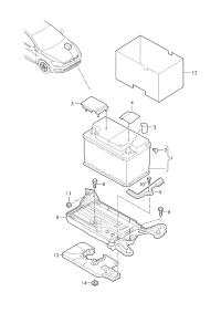 000915105EB-Starter battery:
