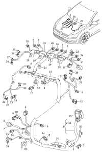 1K0971461L-Insulator-oil pump