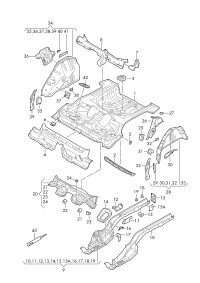 5Q0813115-Floor sub-assy, luggage
