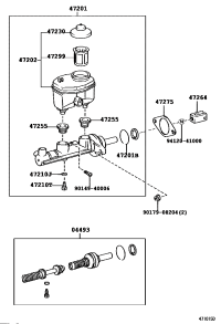 4702560032-CYLINDER SUB-ASSY, BRAKE MASTER