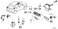 38200T7AH01-Box assy-fuse