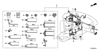 32117TETH13-Harness-instrument panel