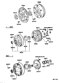 3210160050-GEAR SUB-ASSY, DRIVE PLATE & RING