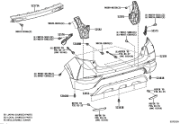 52453YL010-GUARD RR BUMPER