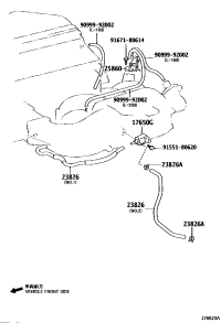 2382631170-HOSE, FUEL VAPOR FEED, NO.1