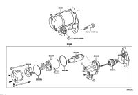 281000C140-STARTER12V 13T 1.4KWTOY CAMRY 4 CYL