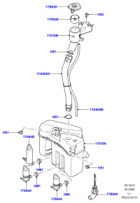 DND500040-RADIATOR HOSE W124/E200/E220