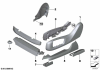 52107405730-Trim seat otr rh