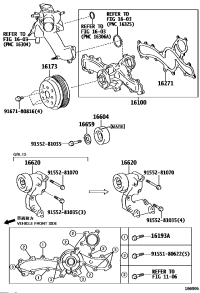 1610039436-PUMP ASSY, ENGINE WATER