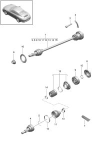 9P1407271-Shaft, half swing