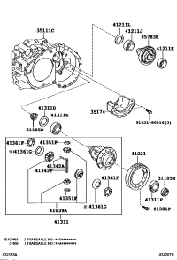 9031140038-OIL SEAL, FRONT DRIVE SHAFT, RH