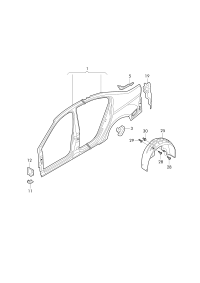 L19G809605-Enclosure, side