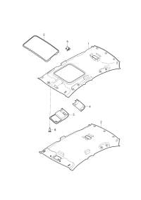 L19G867501FYU7-Molding headlining