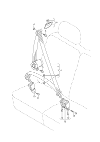 4M0857185EP5-S/belt guide plate