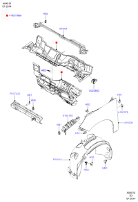 BV6116H004AB-BRACKET,FAN