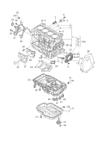 LN90288901-Porsche cayenne oil drain plug: