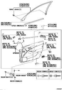 676100N120C0-BOARD SUB-ASSY, FRONT DOOR TRIM, RH