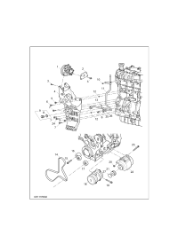 B00006032-Bolt-engine & compressor