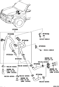 8724560D50-HOSE, HEATER WATER, INLET A