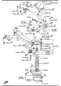 GR2F28700-DAMPER,REAR