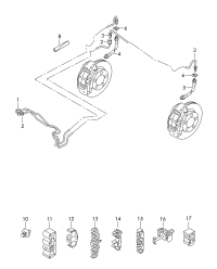 7P0611776-HOSE-BRAKE RR