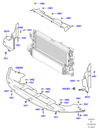 5M5116613AA-PLATE-AIR GUIDE