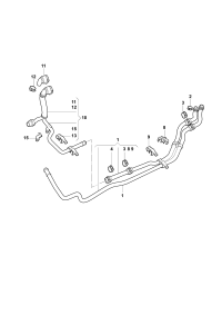 3QG819886B-Coolant hose