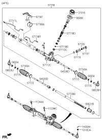 57700C9000-GEAR & LINKAGE ASSY-P/S