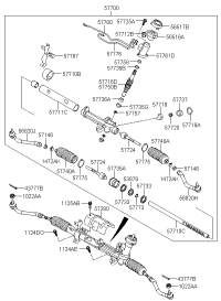 568202T000-END ASSY-TIE ROD,LH