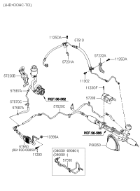 575501D100-TUBE ASSY-OIL COOLER