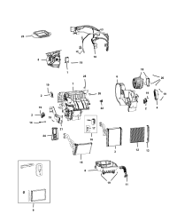 68223054AA-WIRING A/C AND HEATER