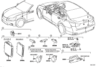 897B030150-Receiver assy, door control & tpms