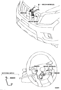 8463371010-WIRE, CRUISE CONTROL SWITCH