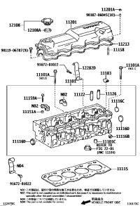 1110154150-HEAD SUB-ASSY, CYLINDER