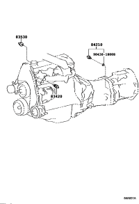 8353060030-SWITCH ASSY, OIL PRESSURE (FOR ENGINE)
