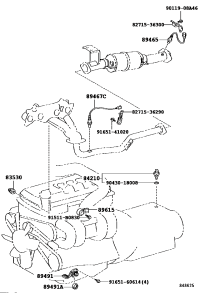 8421012040-SWITCH ASSY-BACK UP
