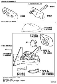 8793935C00-COVER, OUTER MIRROR HOLE, RH