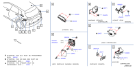 284K05RA0A-SENSOR ASSY-SIDE OBSTACLE