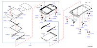 917615NA0A-FINISHER ASSY-ROOF,LH