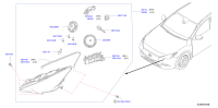 260105DA3B-Head lamp assy