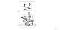 06351TG7C01-Lock assy., steering