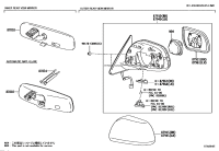 878100N011-Mirror assy, inside
