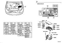 826623D150-COVER, RELAY BLOCK, UPPER, NO.2