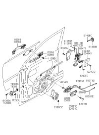 826602E000-HANDLE ASSY-FR DR O/S RH