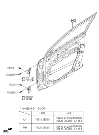 76003D8000-Door assy-front lh