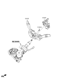 93402C3800-SWITCH ASSY-MULTIFUNCTION