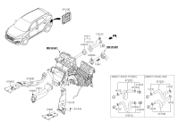 8412436000-Clip-cowl panel