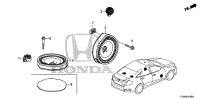 39120SJCA01-Tweeter assy